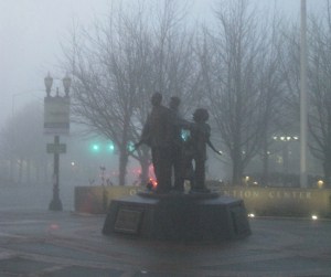 FoggyOCCStatue