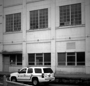 PoliceKeepingAreaSafeClean