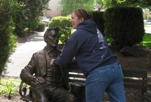 TracyAndAbrahamLincoln